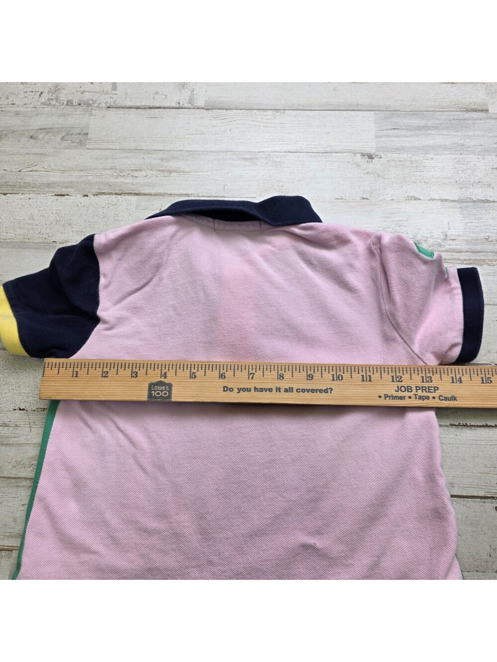 Polo Ralph Lauren Youth Boys Size 5 Color Block Preppy Polo Shirt Big Pony #3 - Picture 5 of 5